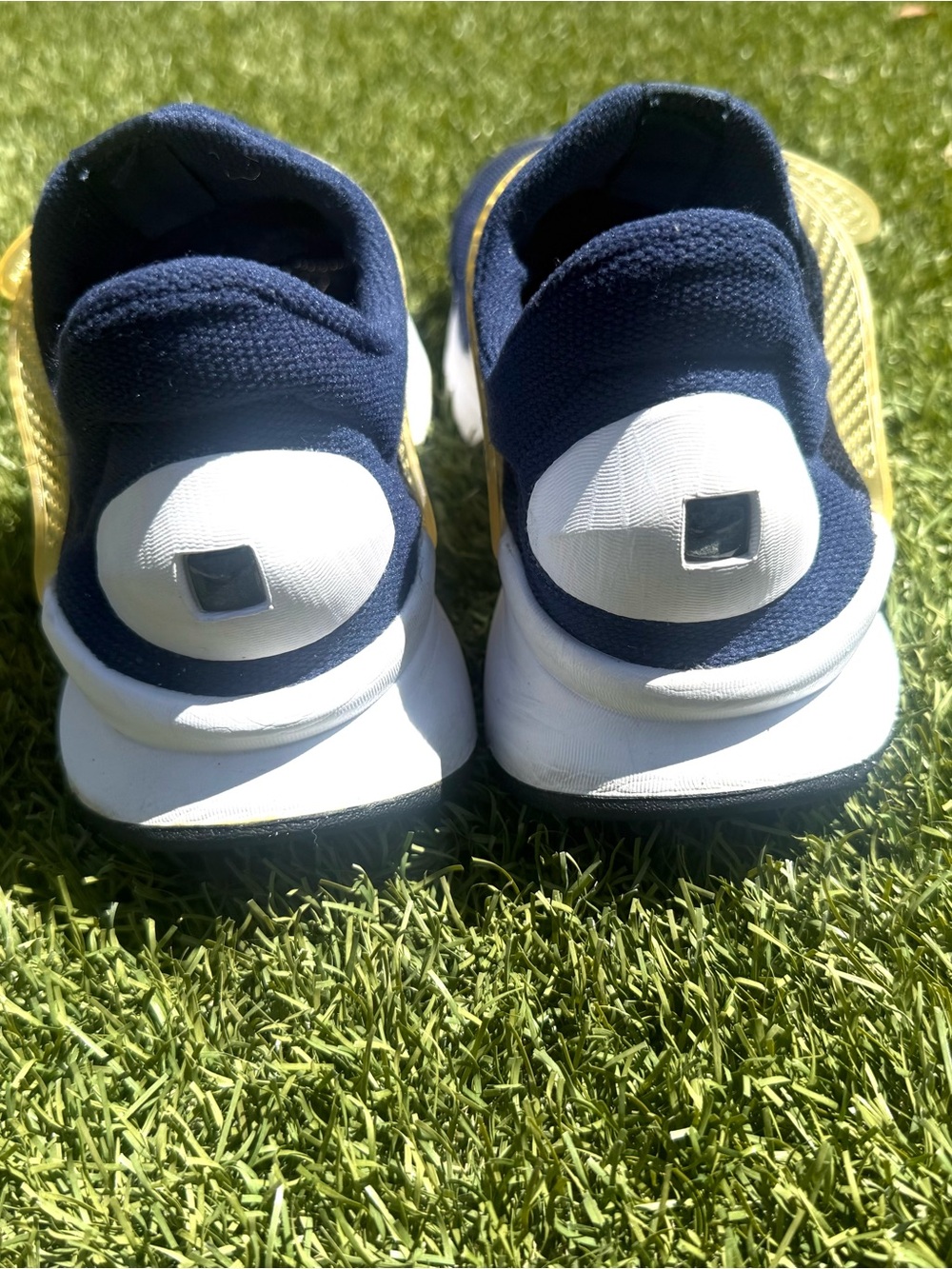 Nike Sock Dart Midnight Blue Slip-On Running Shoes -Size 10 - Picture 4 of 7